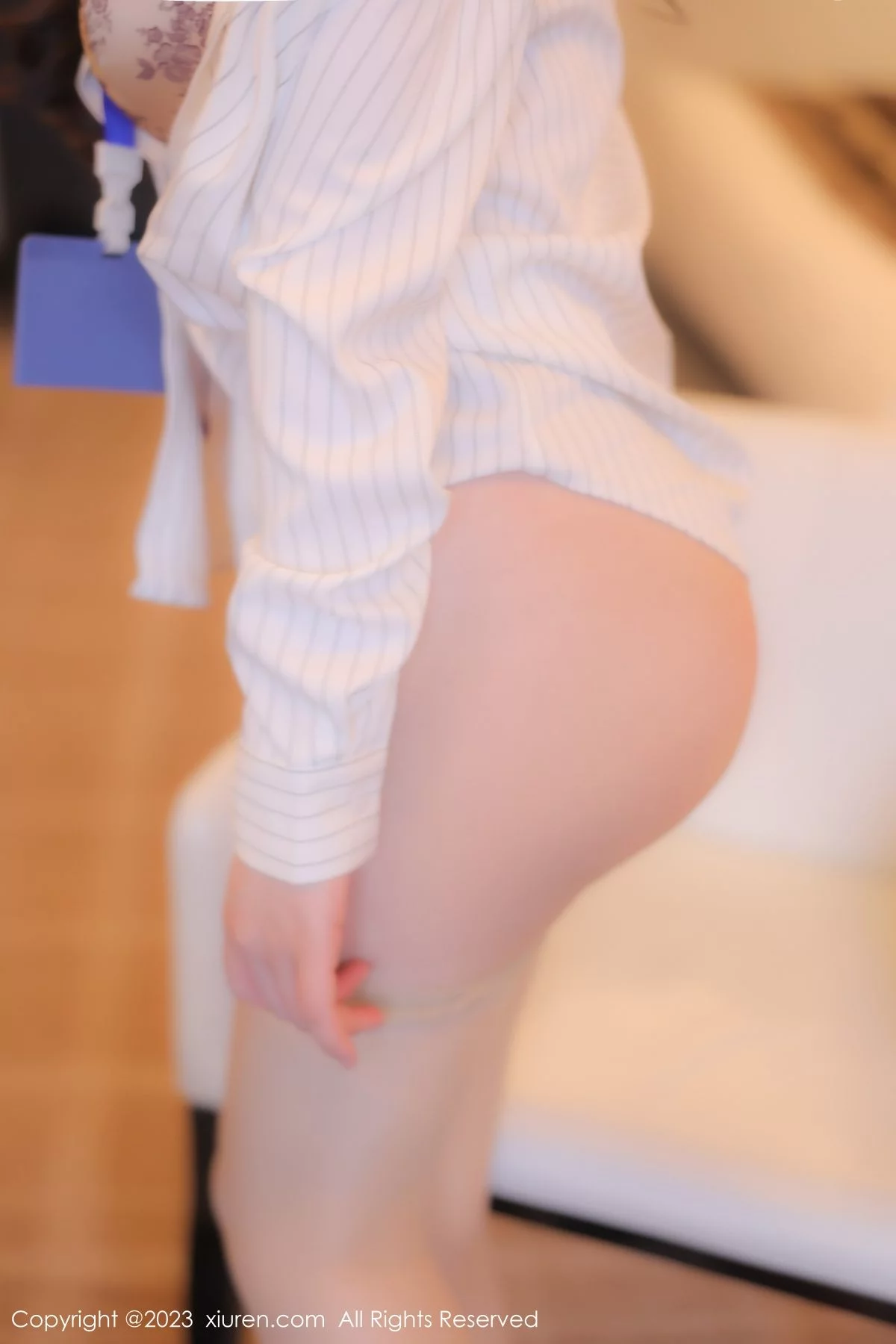 [[XiuRen秀人网]秀人网]No.6247_模特林珊珊性感白T配黑短裙露浅黄色内衣开档肉丝完美诱惑写真97P