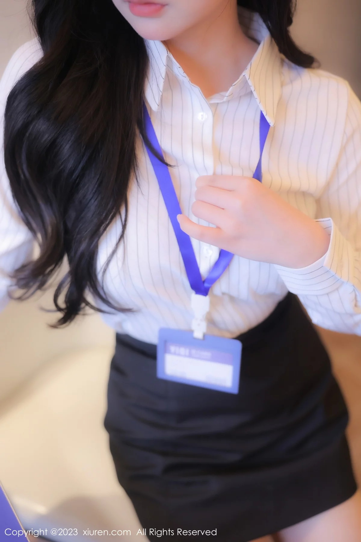 [[XiuRen秀人网]秀人网]No.6247_模特林珊珊性感白T配黑短裙露浅黄色内衣开档肉丝完美诱惑写真97P