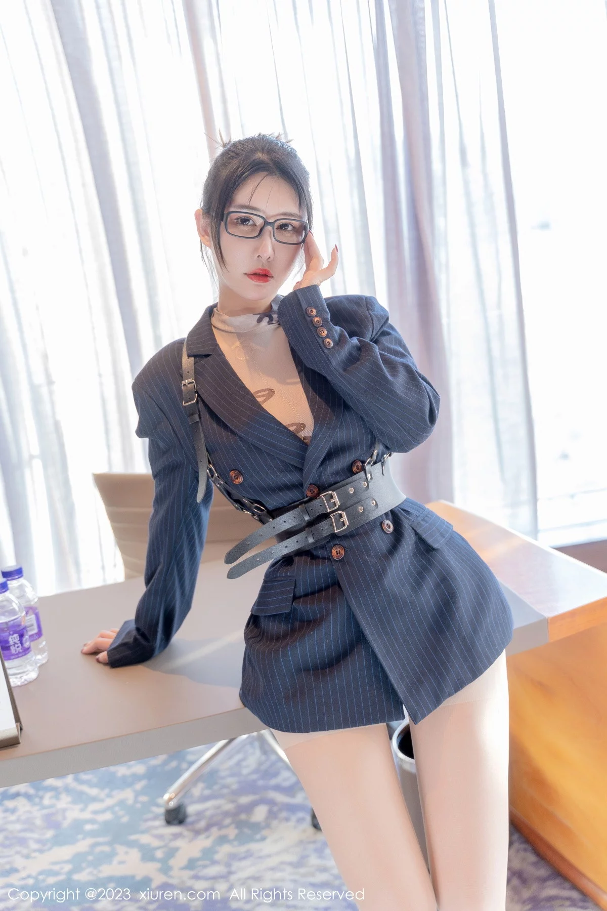 [[XiuRen秀人网]秀人网]No.6255_模特夏沫沫tifa私人秘书主题性感超薄肉丝秀完美身材诱惑写真62P