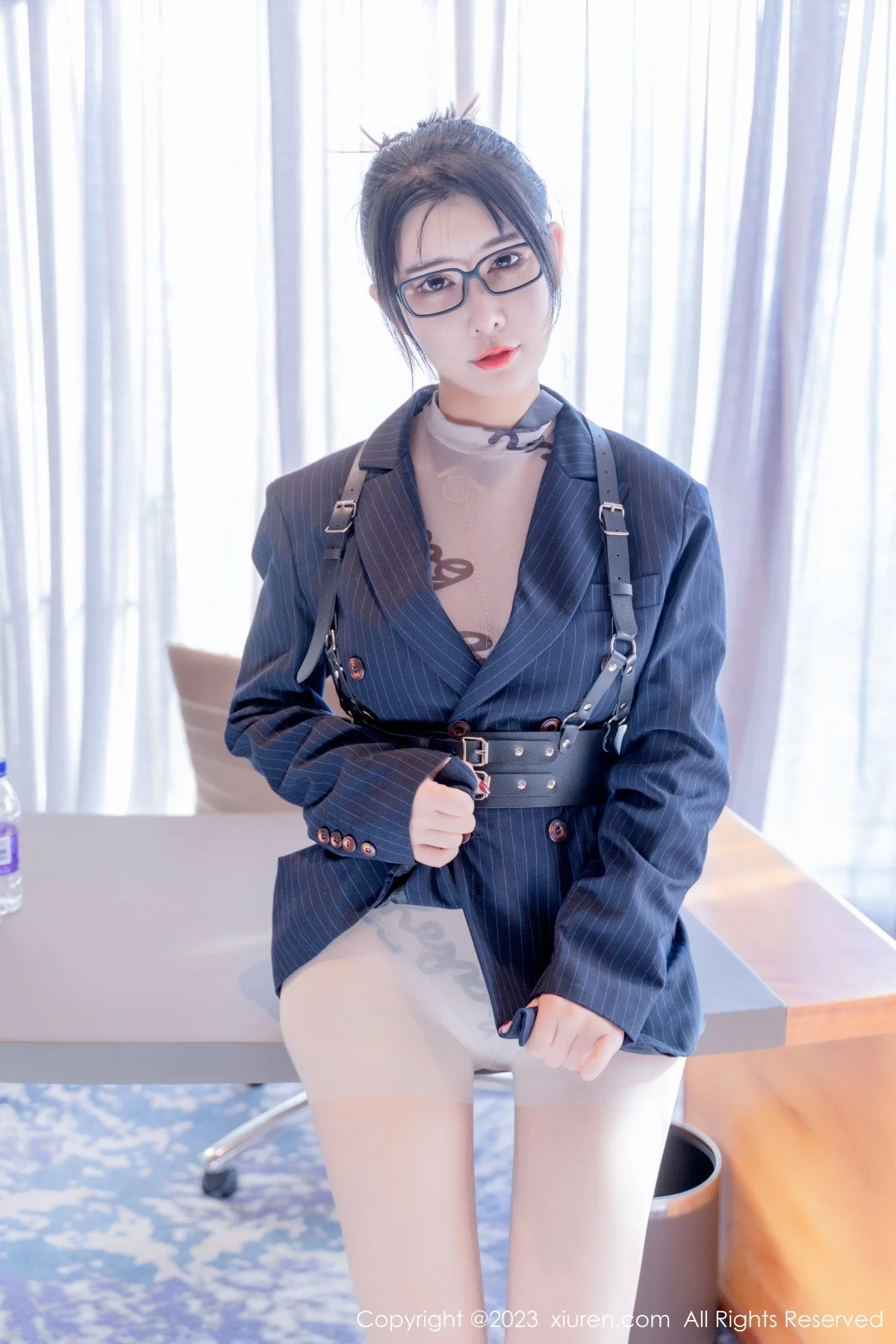 [[XiuRen秀人网]秀人网]No.6255_模特夏沫沫tifa私人秘书主题性感超薄肉丝秀完美身材诱惑写真62P