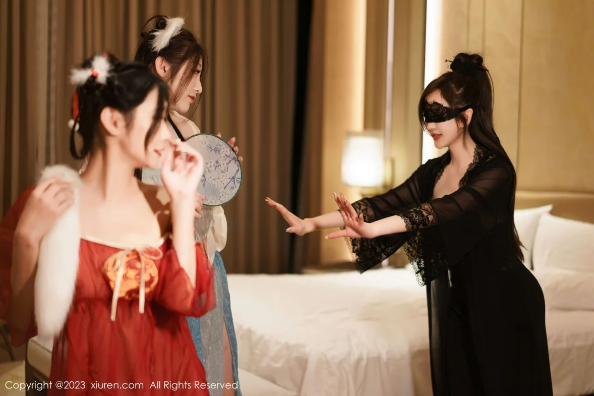 [[XiuRen秀人网]秀人网]No.6170_模特合集女神妲己＆阿姣＆周妍希私房性感古装服饰完美诱惑写真86P