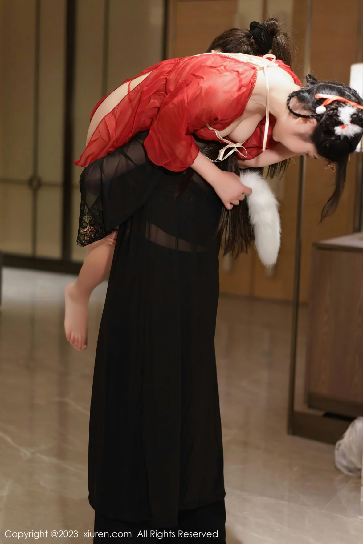 [[XiuRen秀人网]秀人网]No.6170_模特合集女神妲己＆阿姣＆周妍希私房性感古装服饰完美诱惑写真86P