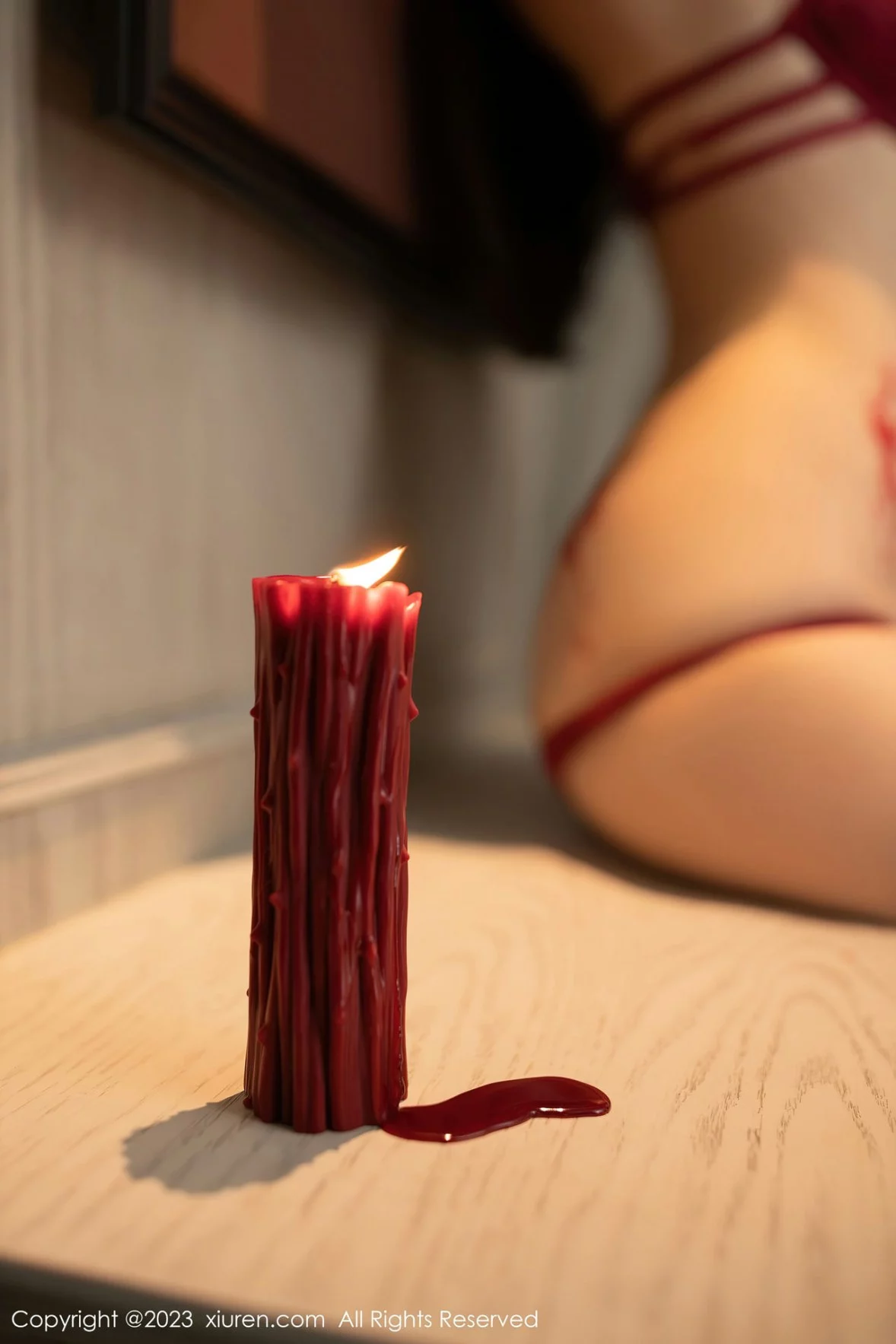 [[XiuRen秀人网]秀人网]No.6172_模特鱼子酱Fish三亚旅拍红色蕾丝内衣+黑色内衣完美诱惑写真88P