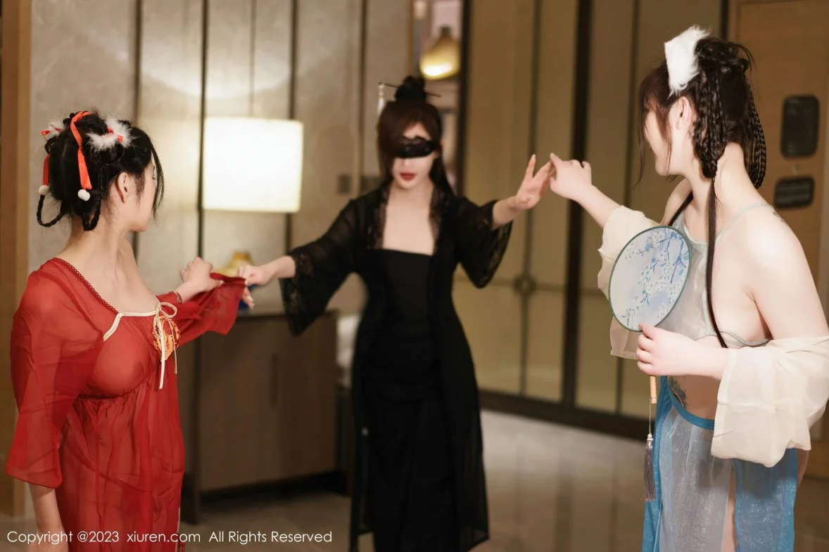 [[XiuRen秀人网]秀人网]No.6170_模特合集女神妲己＆阿姣＆周妍希私房性感古装服饰完美诱惑写真86P