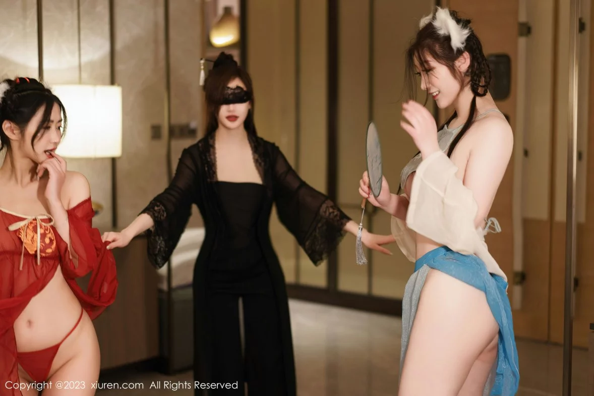 [[XiuRen秀人网]秀人网]No.6170_模特合集女神妲己＆阿姣＆周妍希私房性感古装服饰完美诱惑写真86P