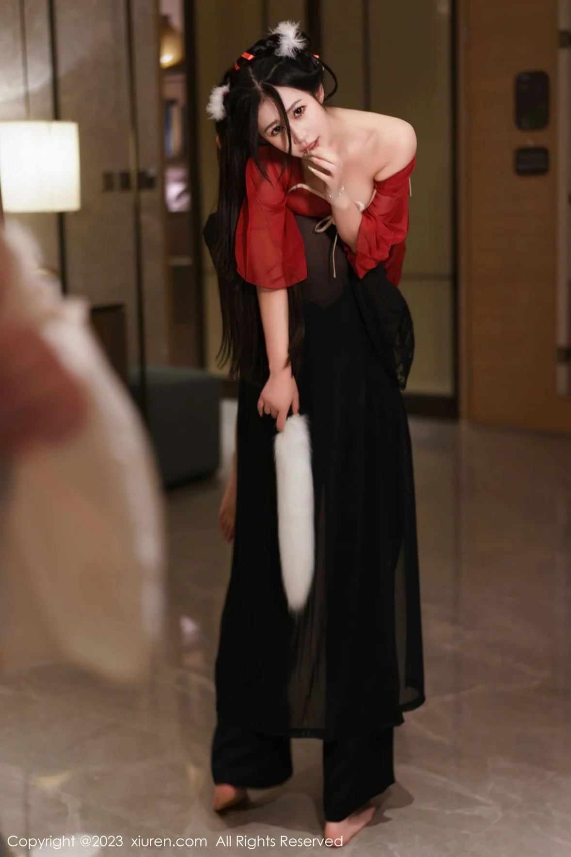 [[XiuRen秀人网]秀人网]No.6170_模特合集女神妲己＆阿姣＆周妍希私房性感古装服饰完美诱惑写真86P