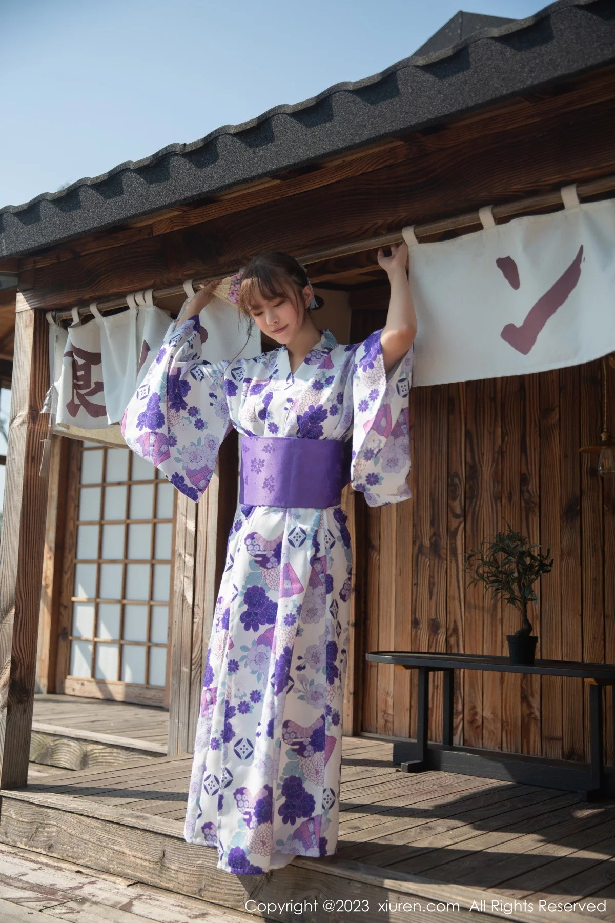 [[XiuRen秀人网]秀人网]No.6274_模特张思允Nice私房性感日式和服半脱露丰满身材撩人诱惑写真82P