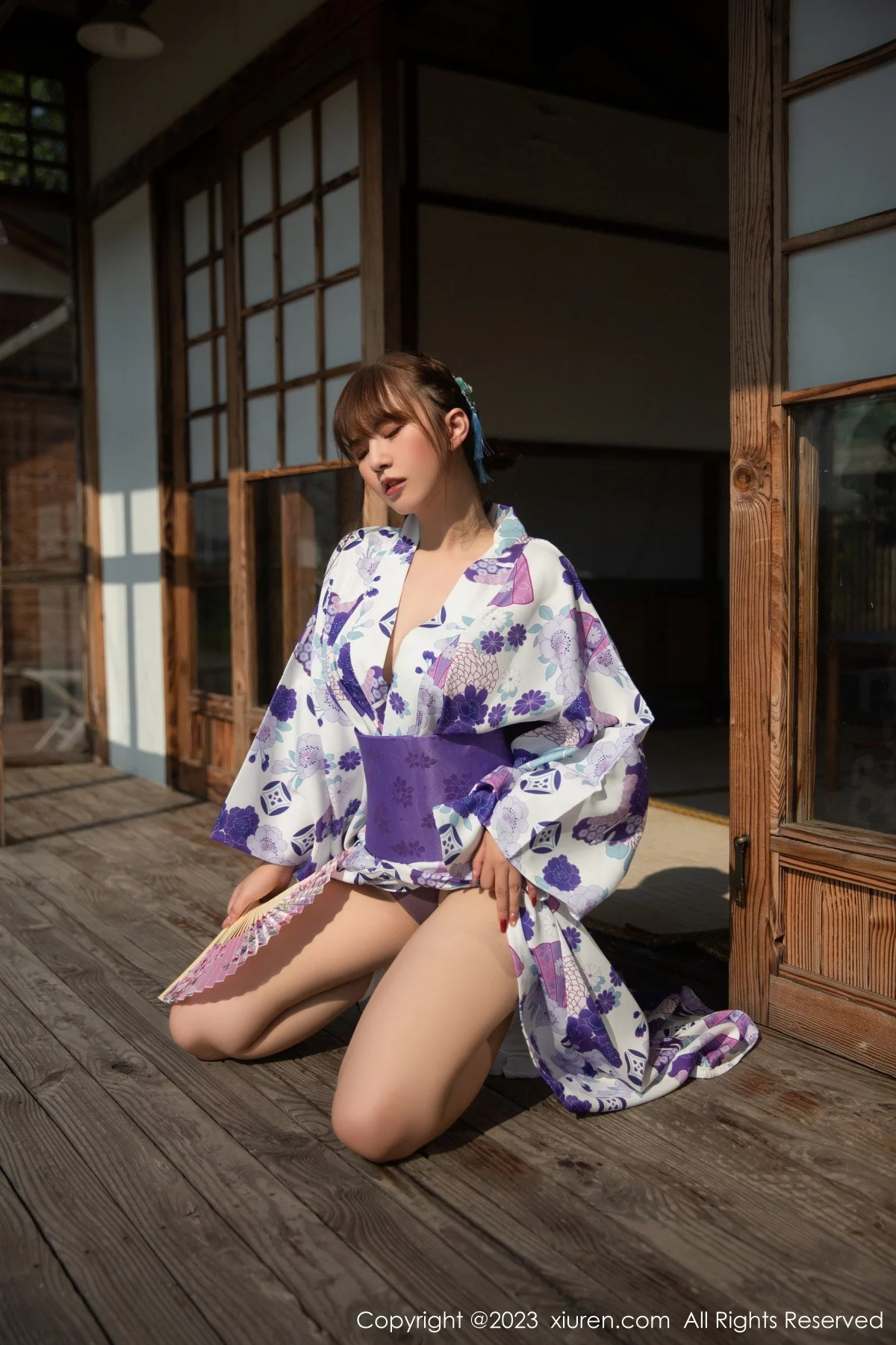 [[XiuRen秀人网]秀人网]No.6274_模特张思允Nice私房性感日式和服半脱露丰满身材撩人诱惑写真82P