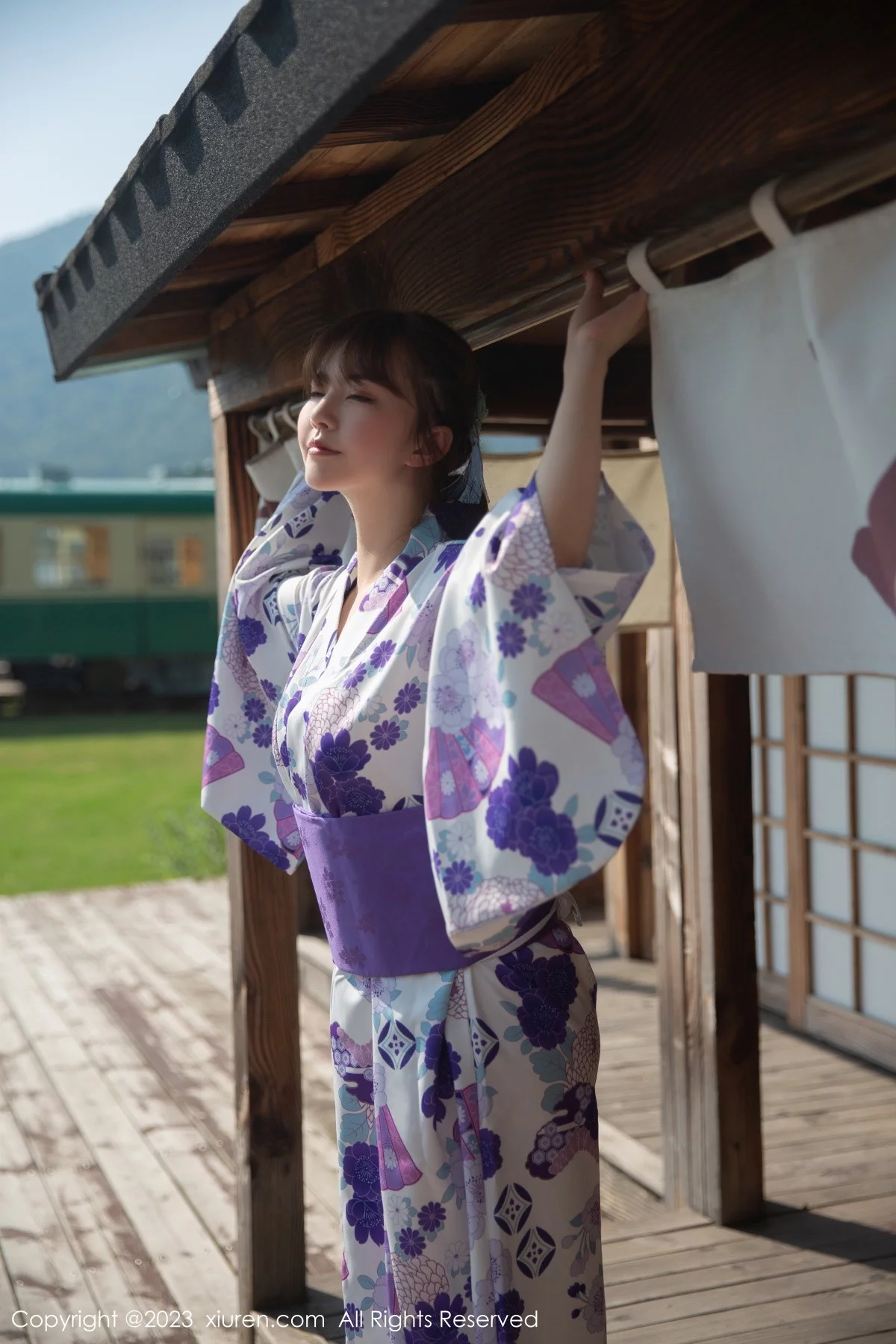 [[XiuRen秀人网]秀人网]No.6274_模特张思允Nice私房性感日式和服半脱露丰满身材撩人诱惑写真82P