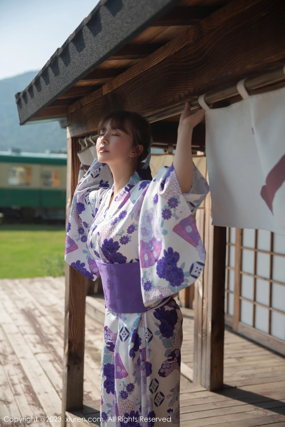 [[XiuRen秀人网]秀人网]No.6274_模特张思允Nice私房性感日式和服半脱露丰满身材撩人诱惑写真82P