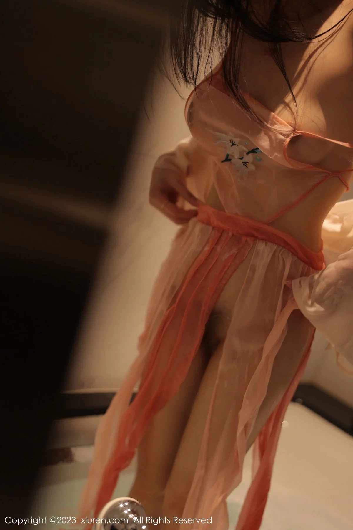 [[XiuRen秀人网]秀人网]No.6369_新人模特李佳芮cherie性感粉色薄透古装服饰秀惹火身材诱惑写真91P