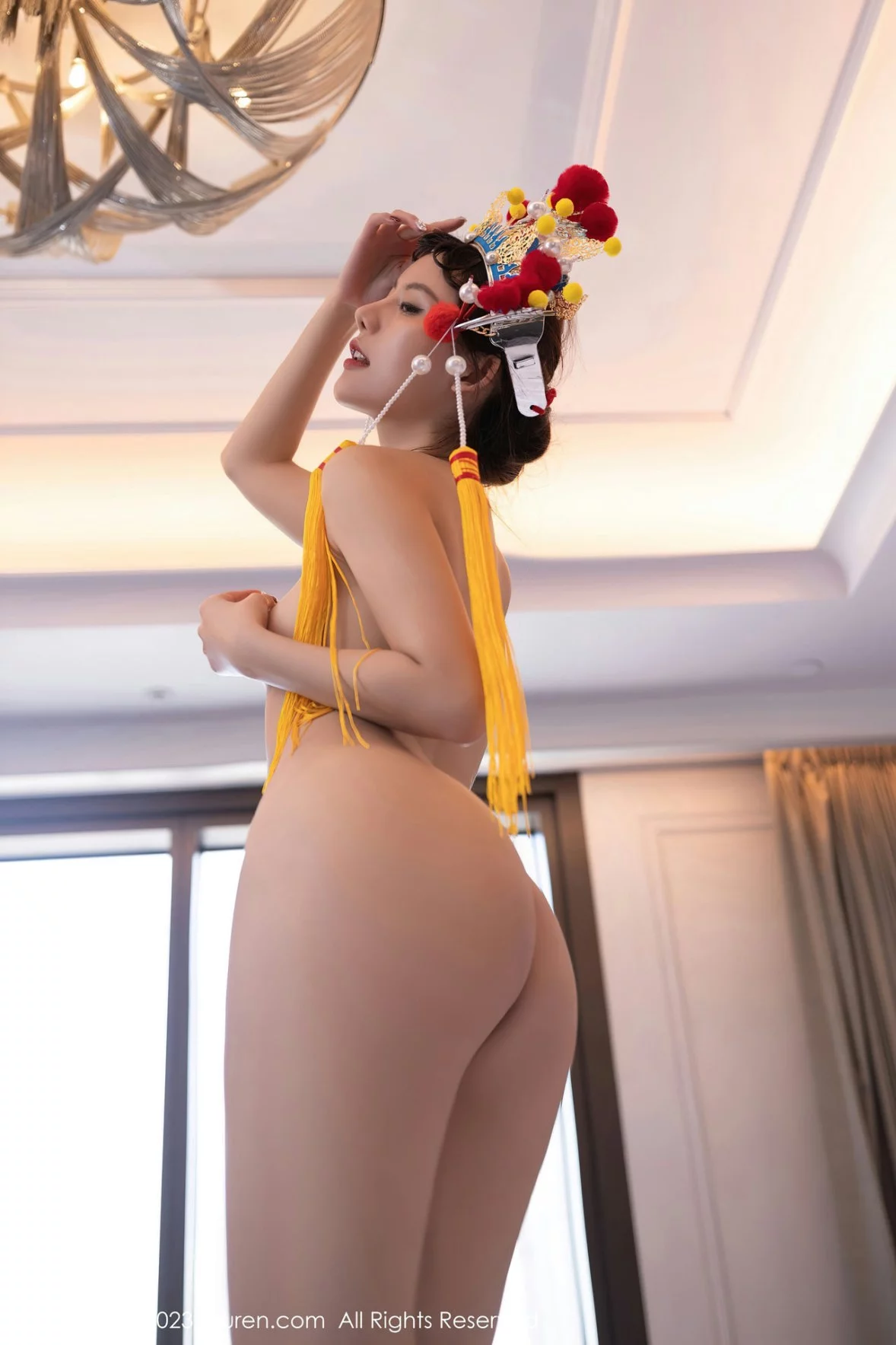 [[XiuRen秀人网]秀人网]No.6308_模特就是阿朱啊喜庆花嫁主题私房半脱露曼妙绝美身姿诱惑写真81P