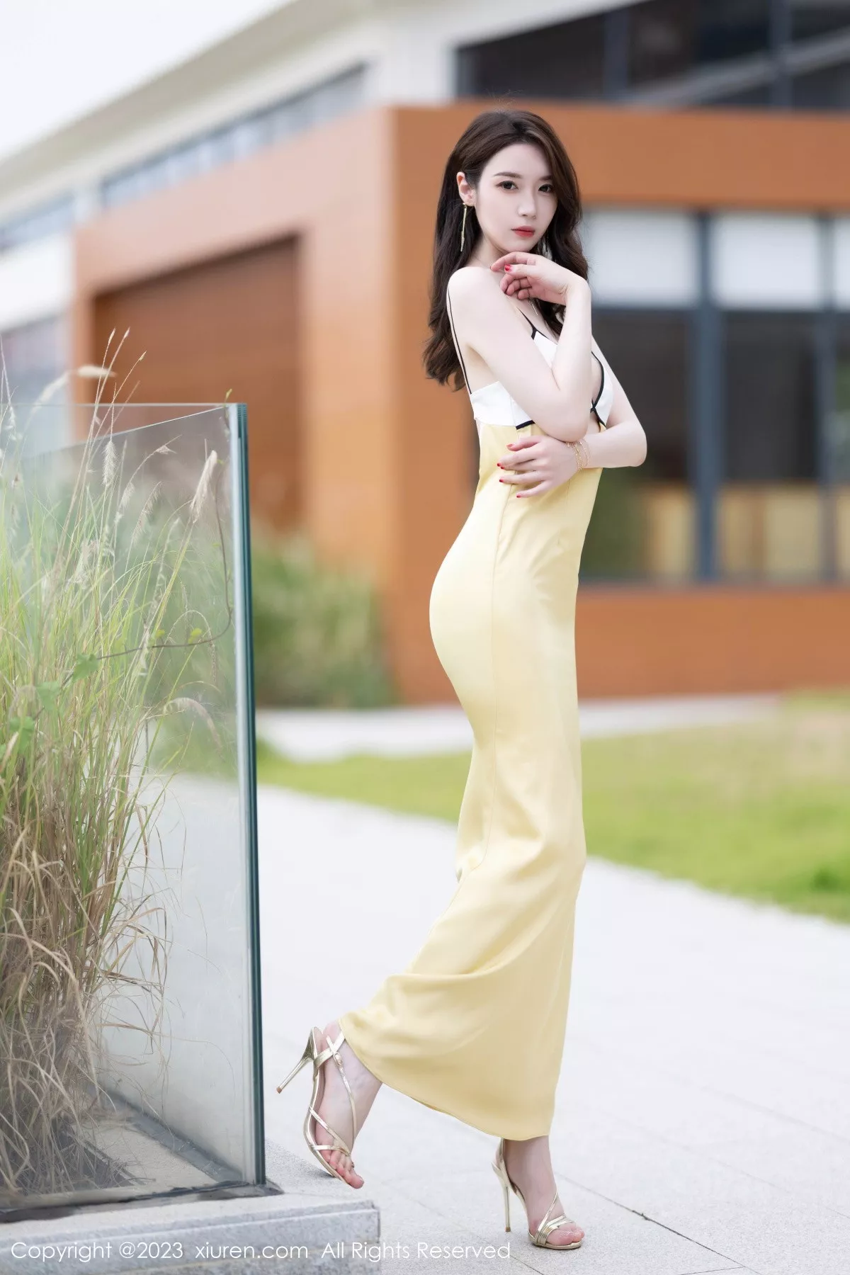 [[XiuRen秀人网]秀人网]No.7444_模特梦心玥性感轻透薄纱内衣配肉丝袜秀高挑曼妙身姿迷人写真87P