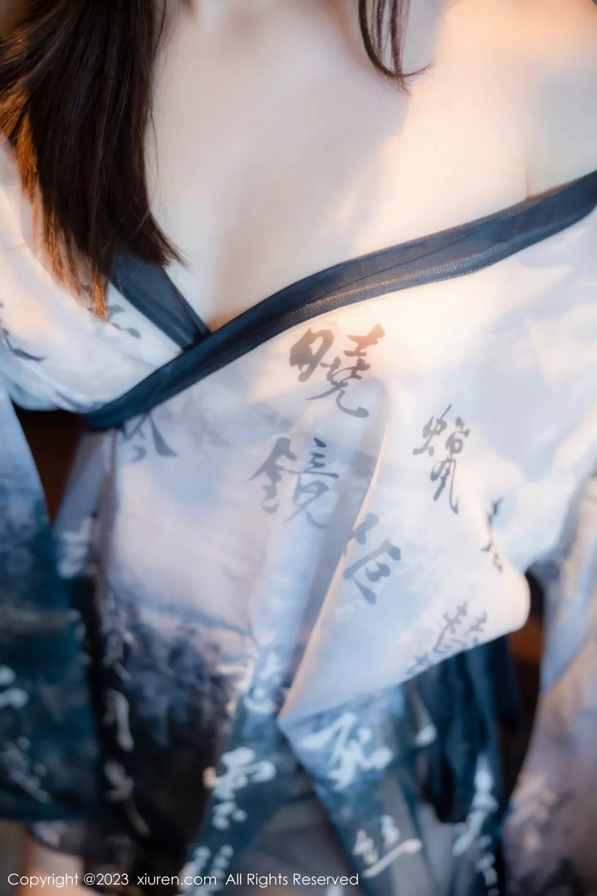 [[XiuRen秀人网]秀人网]No.7459_模特林悠悠性感黑白薄纱古装服饰配黑丝袜秀曼妙身姿诱惑写真84P