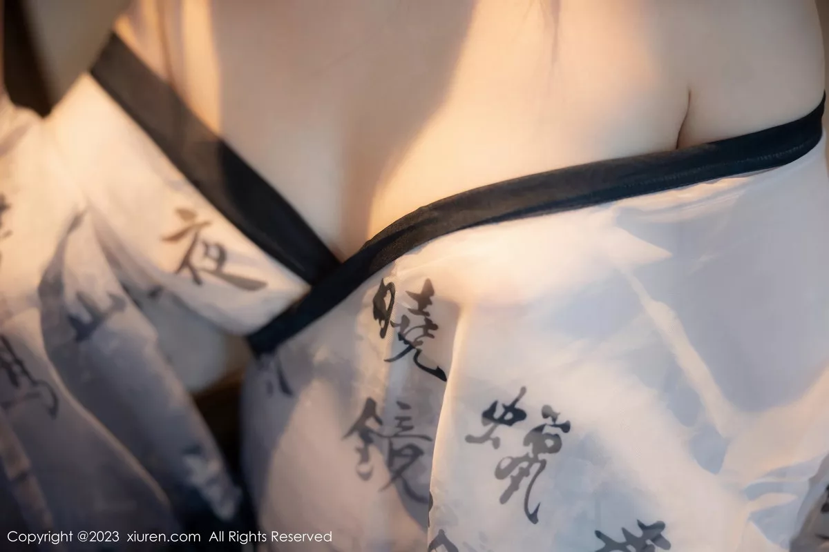 [[XiuRen秀人网]秀人网]No.7459_模特林悠悠性感黑白薄纱古装服饰配黑丝袜秀曼妙身姿诱惑写真84P