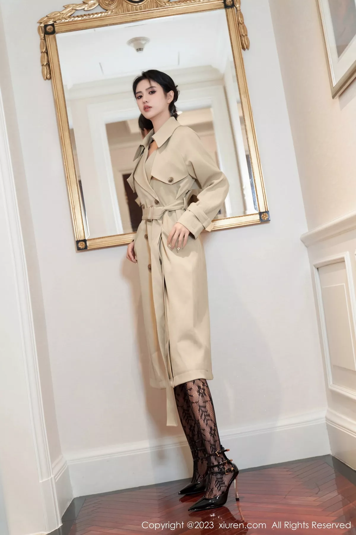 [[XiuRen秀人网]秀人网]No.7491_模特浅浅Danny性感黑色蕾丝情趣服饰配黑丝网袜撩人诱惑写真72P