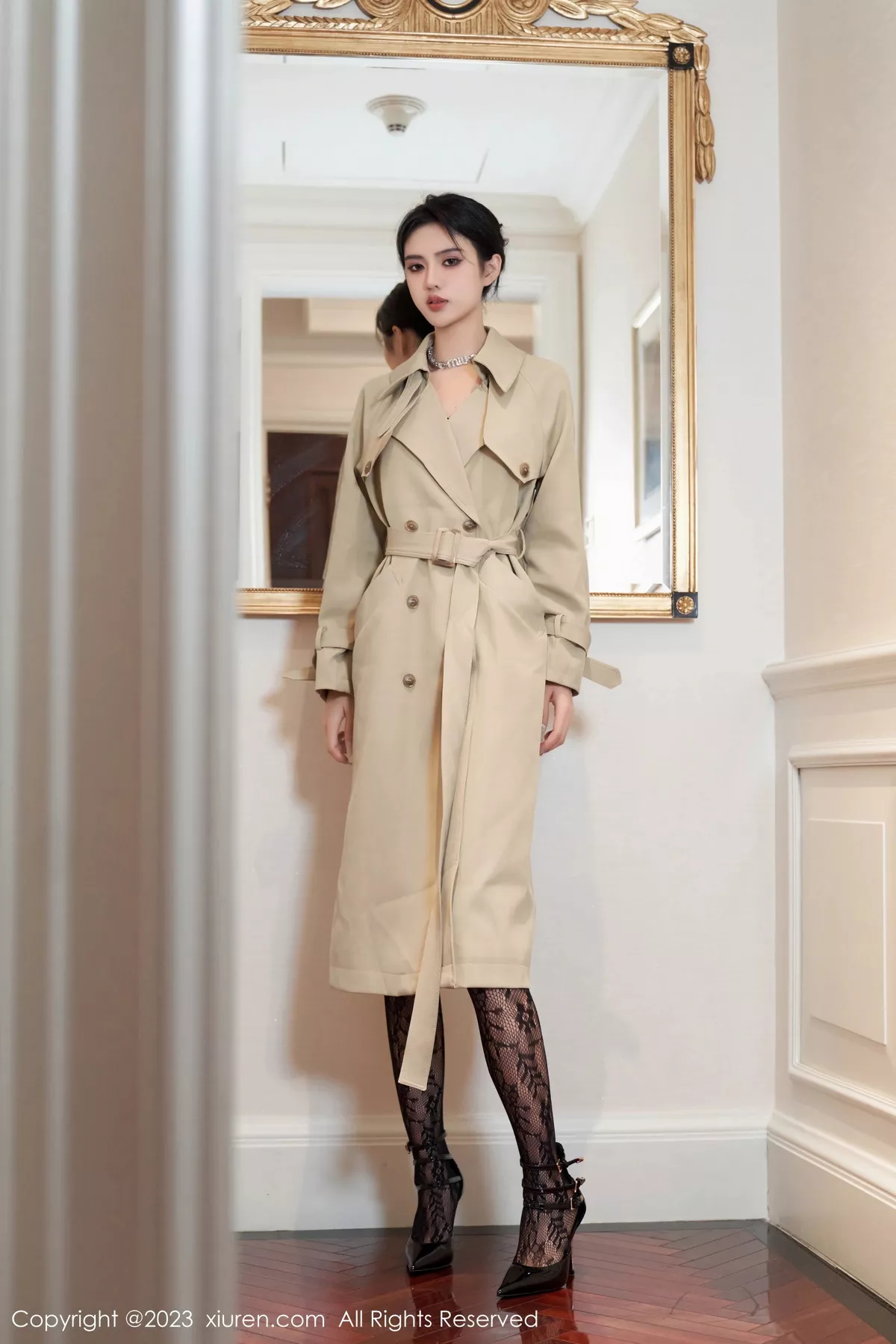 [[XiuRen秀人网]秀人网]No.7491_模特浅浅Danny性感黑色蕾丝情趣服饰配黑丝网袜撩人诱惑写真72P