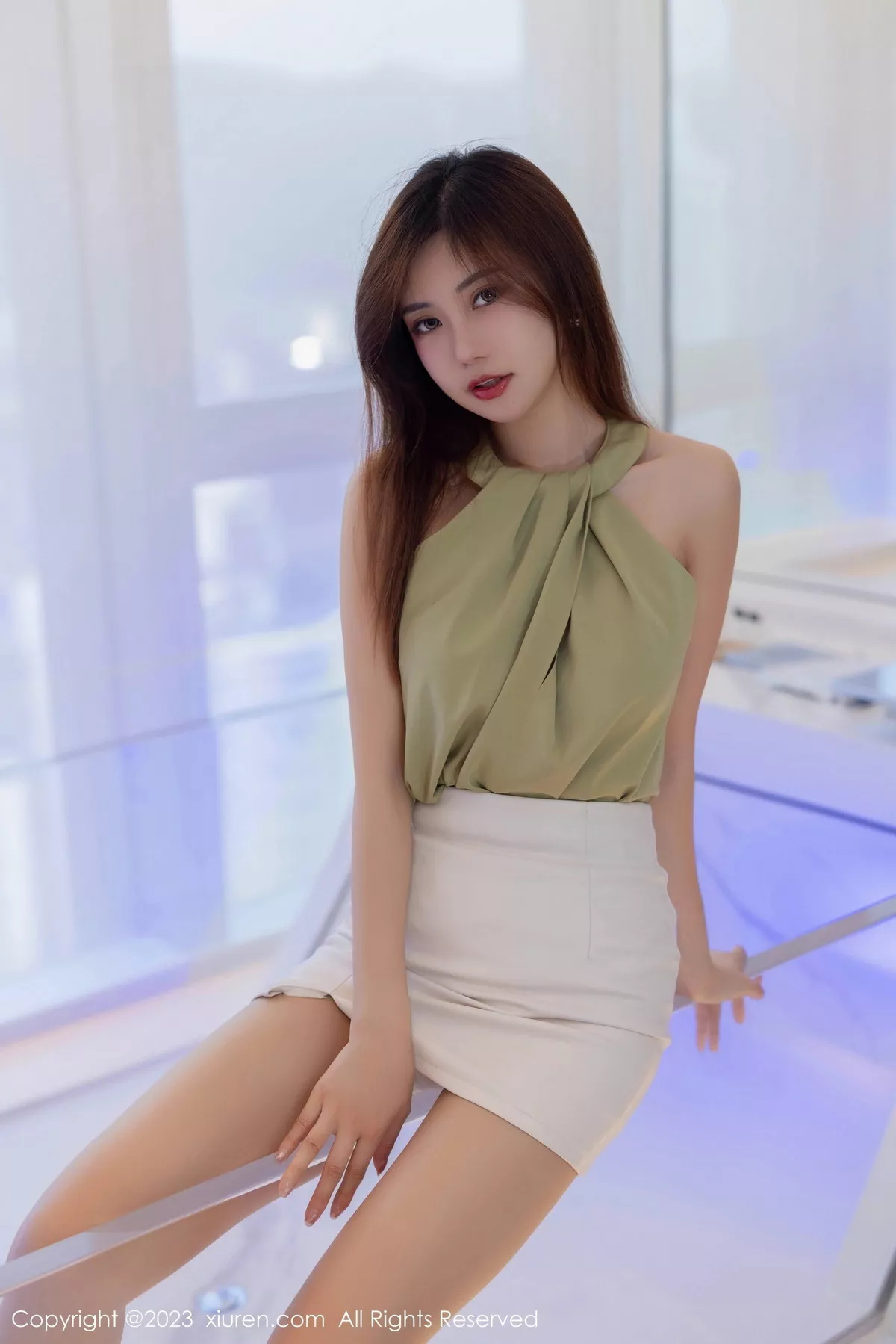 [[XiuRen秀人网]秀人网]No.7503_女神绮里嘉ula浴缸场景性感黑色情趣内衣秀完美身材诱惑写真116P