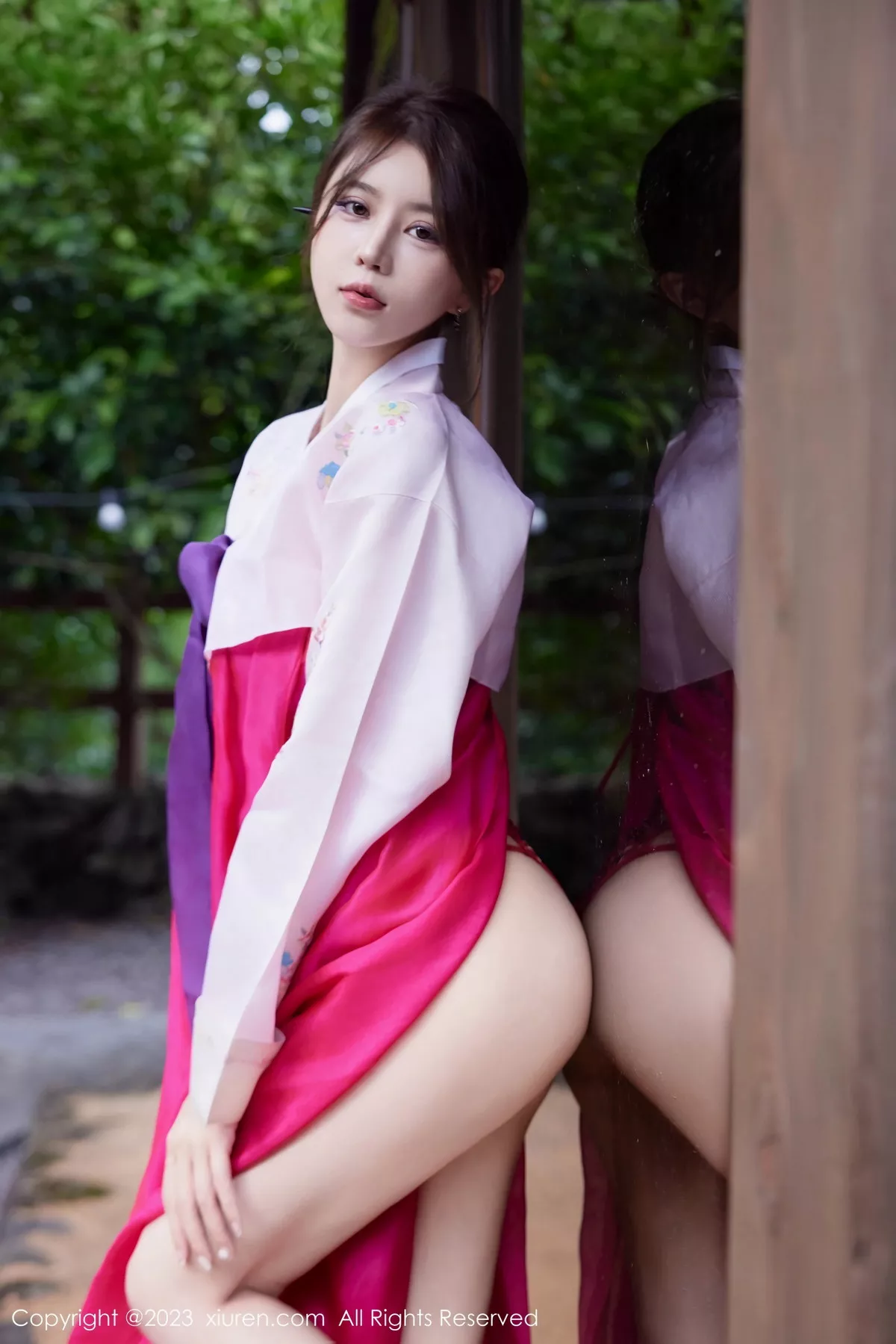 [[XiuRen秀人网]秀人网]No.7522_模特tina_甜仔性感红色大长今服饰半脱秀凹凸身材惹火诱惑写真58P