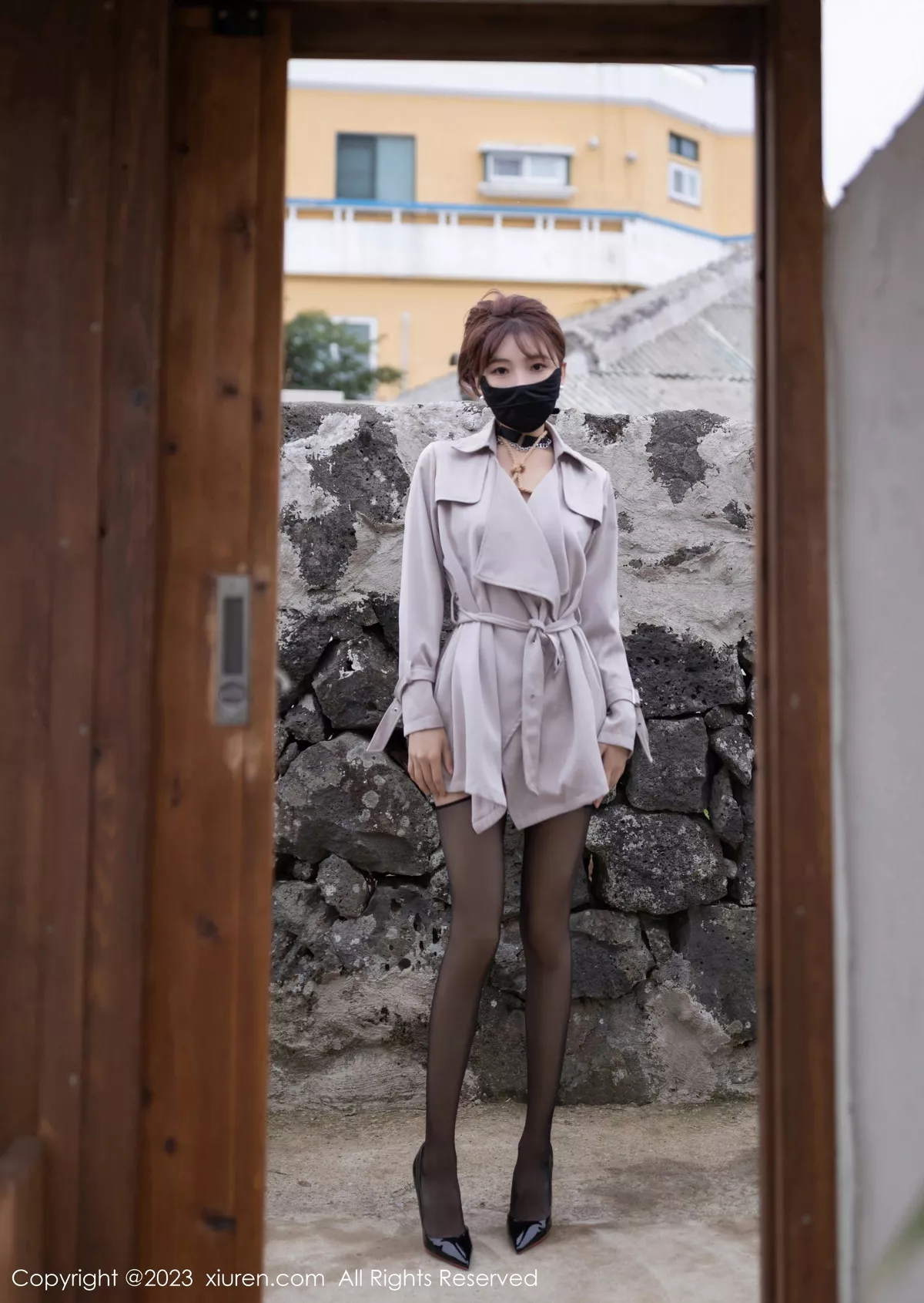 [[XiuRen秀人网]秀人网]No.7538_模特陆萱萱情趣捆绑主题黑色情趣服饰配黑丝吊袜撩人诱惑写真79P