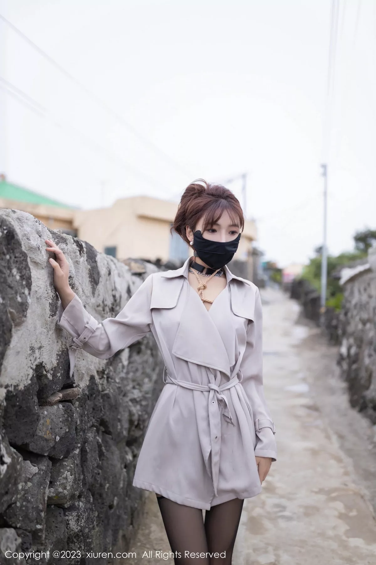 [[XiuRen秀人网]秀人网]No.7538_模特陆萱萱情趣捆绑主题黑色情趣服饰配黑丝吊袜撩人诱惑写真79P