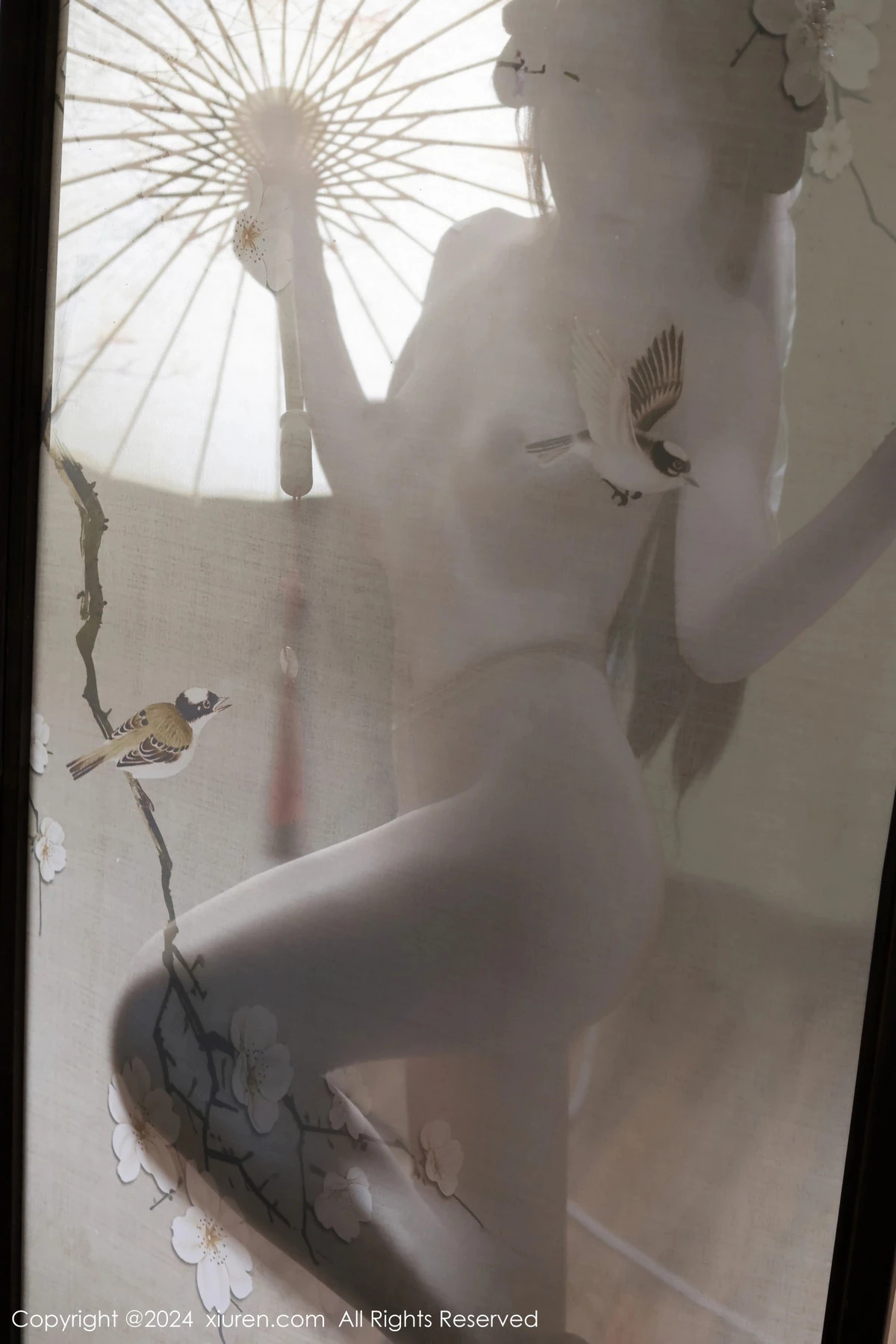 [[XiuRen秀人网]秀人网]No.7989_模特金tiao性感浅色古装薄纱服饰半脱秀白嫩肌肤完美诱惑写真81P