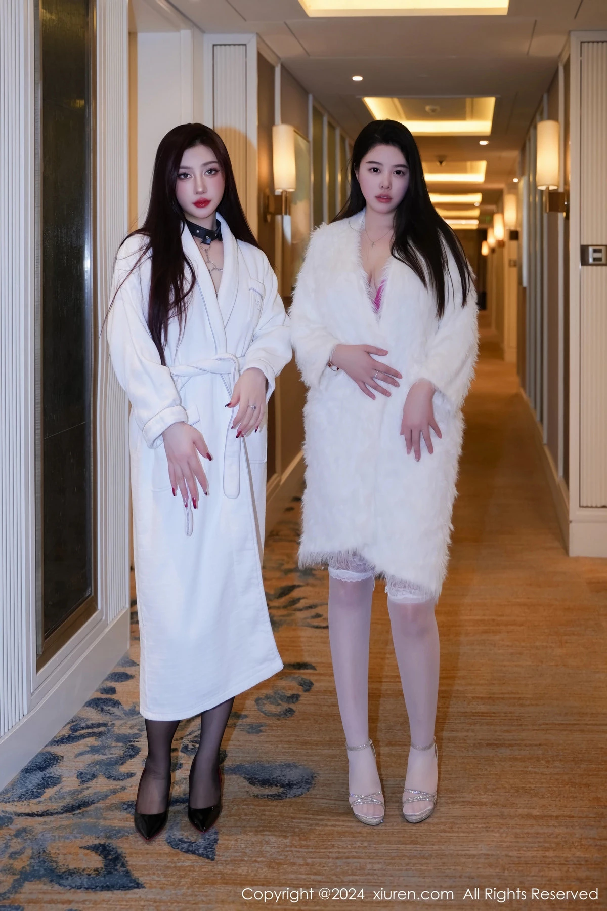 [[XiuRen秀人网]秀人网]No.8051_模特合集蕾蕾醒了没性感白色浴袍服饰秀惹火身材完美诱惑写真70P