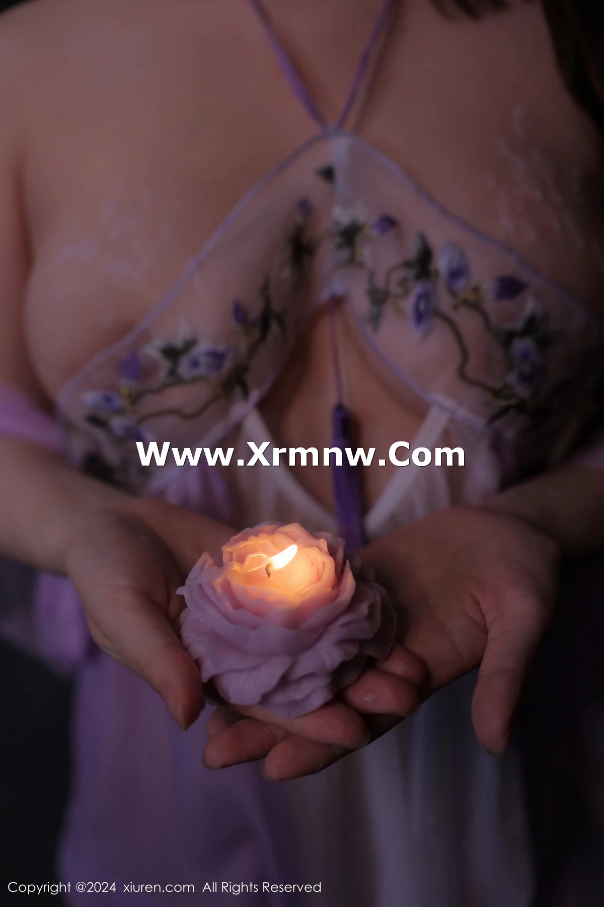 [[XiuRen秀人网]秀人网]No.8059_模特豆瓣酱性感轻透紫色古装服饰透视秀惹火身材极致诱惑写真80P