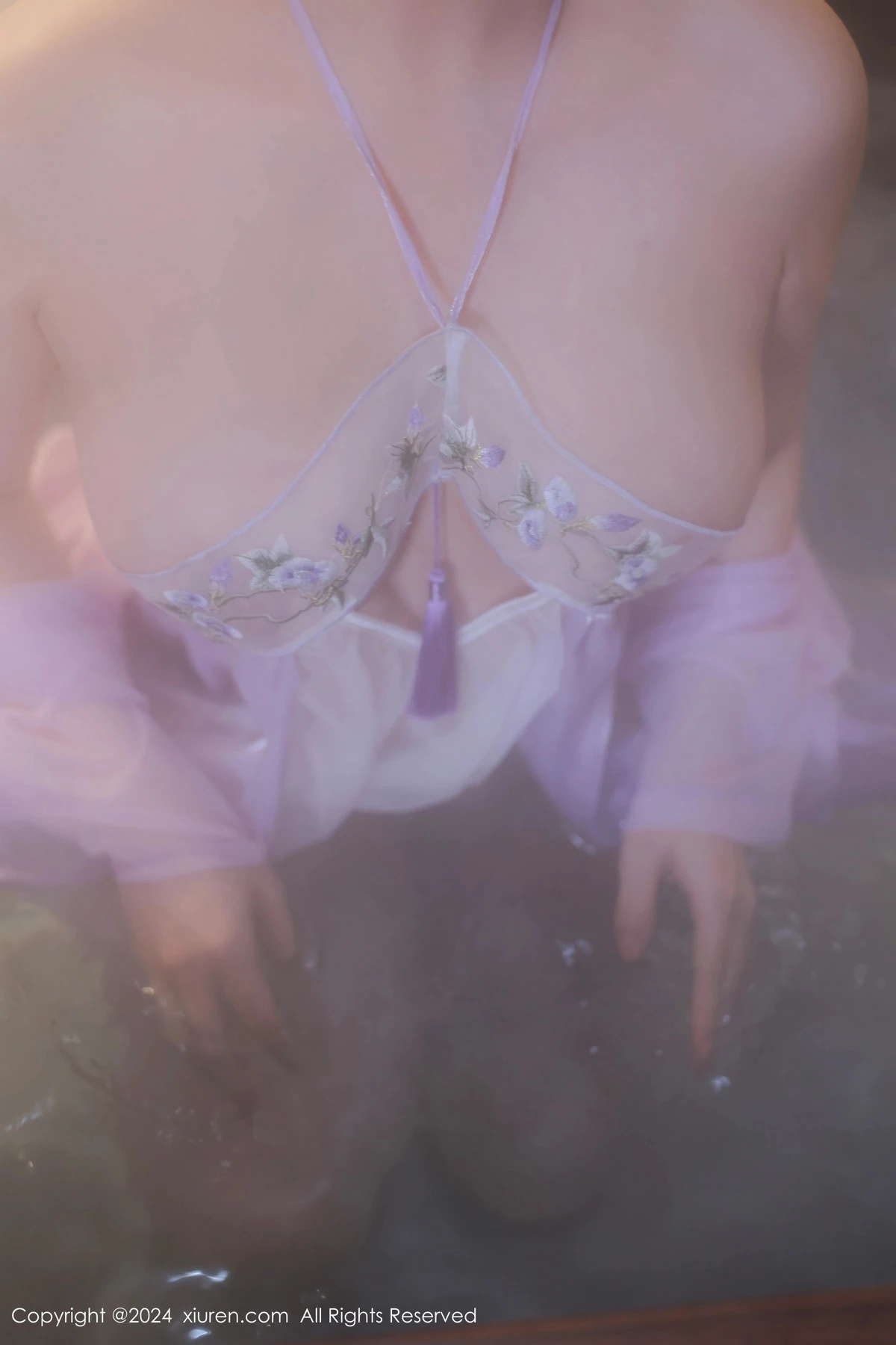 [[XiuRen秀人网]秀人网]No.8059_模特豆瓣酱性感轻透紫色古装服饰透视秀惹火身材极致诱惑写真80P