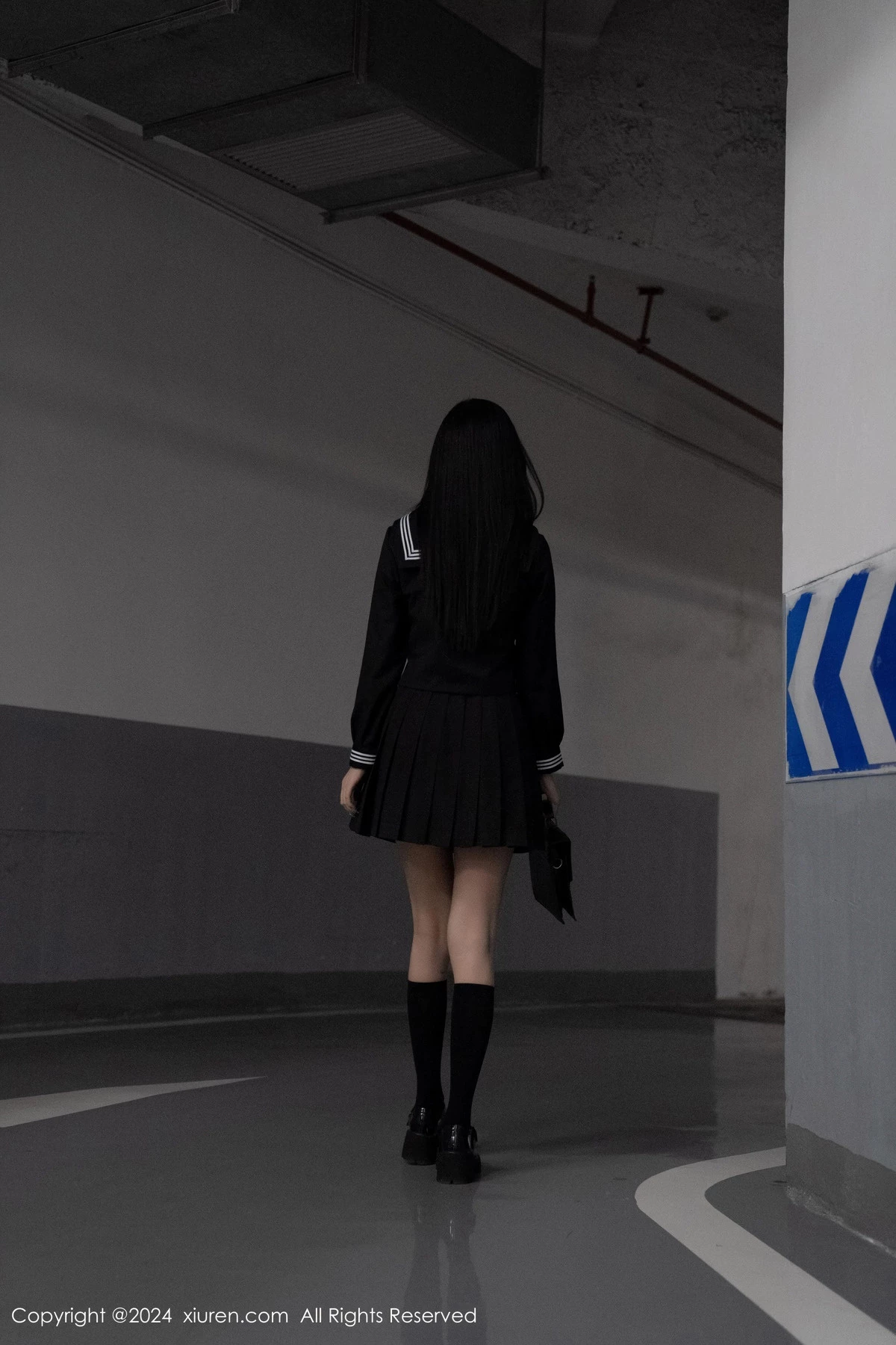 [[XiuRen秀人网]秀人网]No.8080_女神杨晨晨Yome性感黑色制服露黄色内衣秀丰腴身材完美诱惑写真90P