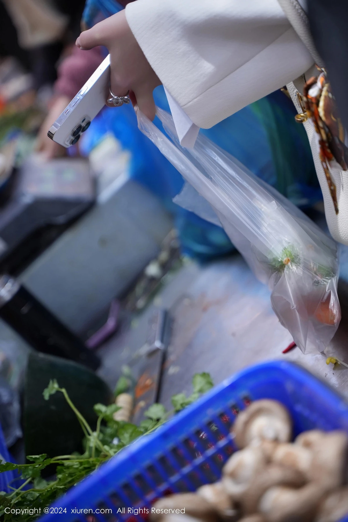 [[XiuRen秀人网]秀人网]No.8083_女神Carol周妍希性感白色上衣配肉丝吊袜秀丰满身材诱惑写真96P