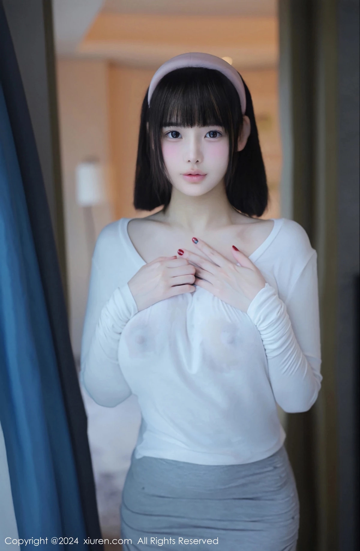 [[XiuRen秀人网]秀人网]No.8089_模特李可可浴室场景性感轻透连体衣配短裙秀惹火身材诱惑写真72P