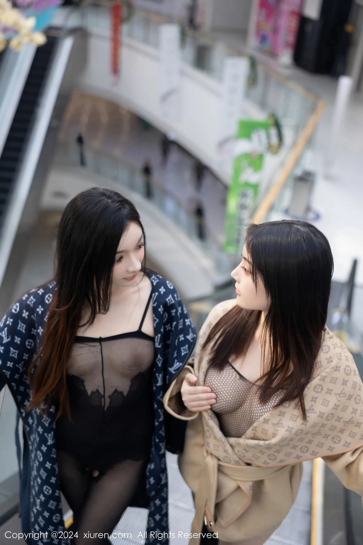 [[XiuRen秀人网]秀人网]No.8099_模特合集豆瓣酱商场场景性感黑色情趣服饰秀惹火身材诱惑写真84P