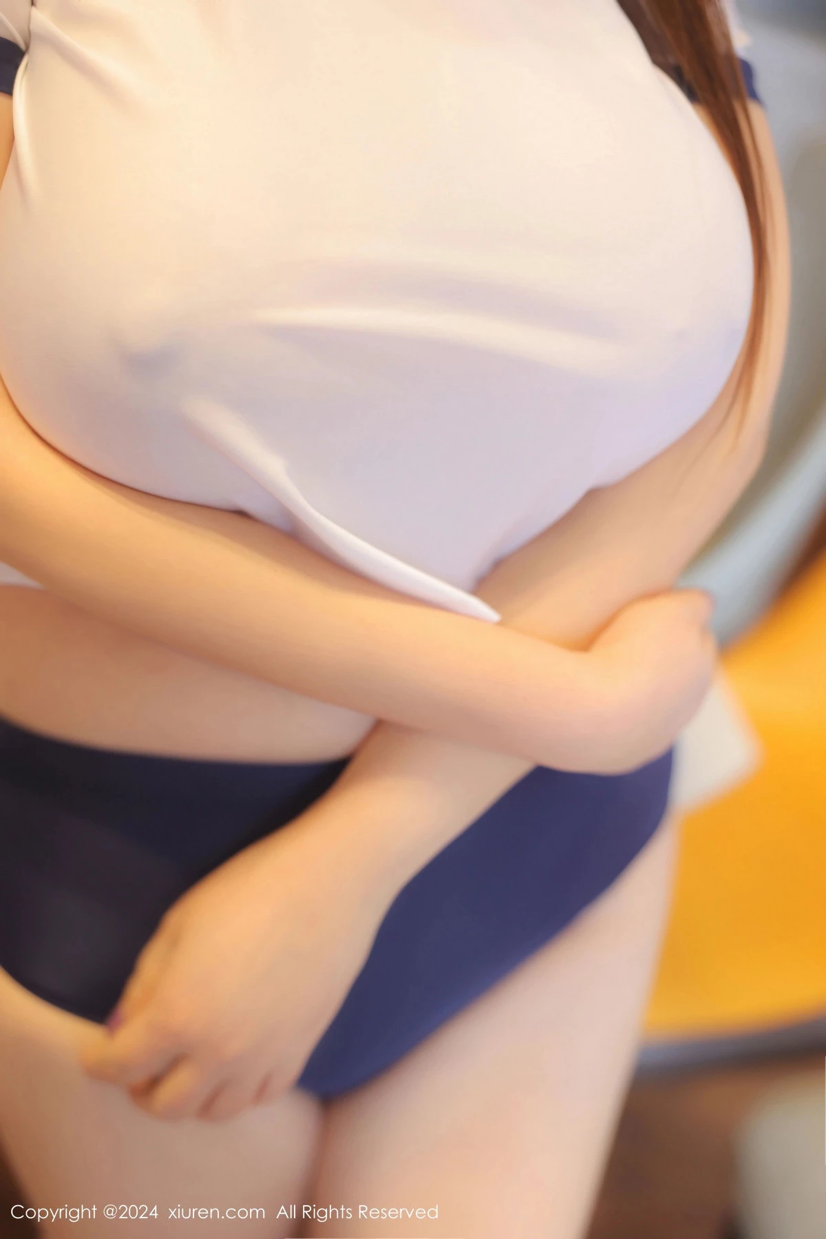 [[XiuRen秀人网]秀人网]No.8226_新人模特陈柒柒私房性感白色上衣配短裤真空秀惹火身材诱惑写真70P