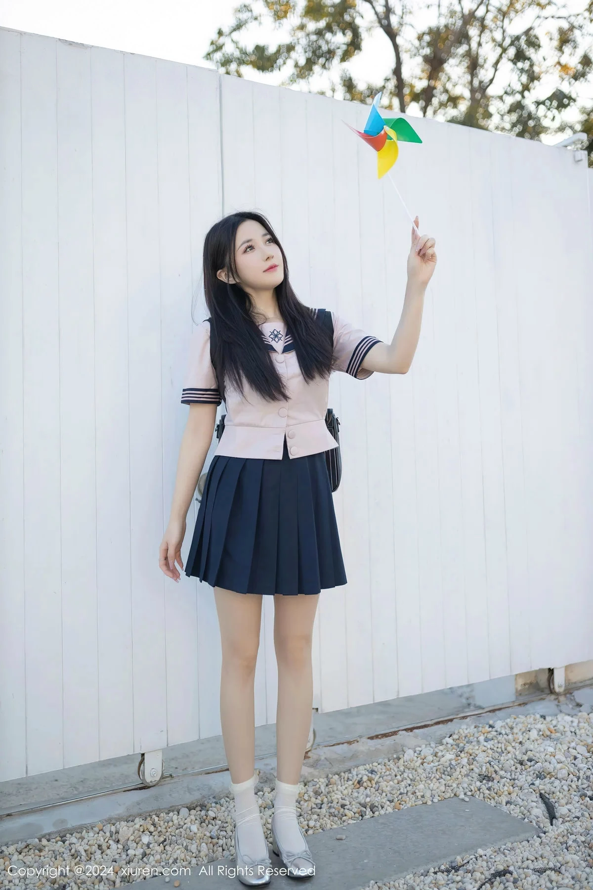 [[XiuRen秀人网]秀人网]No.8244_模特鱼子酱Fish性感JK制服配情趣内衣秀曼妙身姿迷人诱惑写真80P