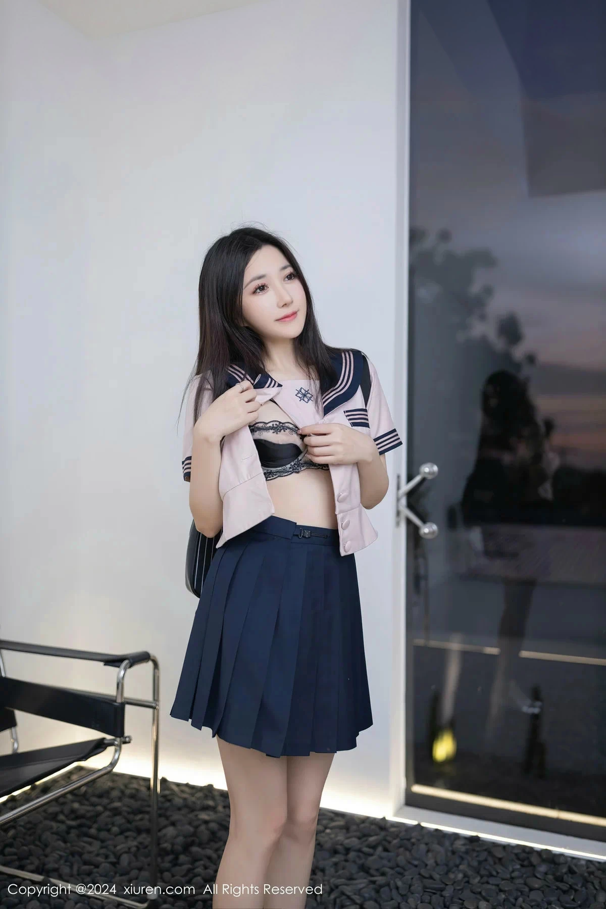[[XiuRen秀人网]秀人网]No.8244_模特鱼子酱Fish性感JK制服配情趣内衣秀曼妙身姿迷人诱惑写真80P