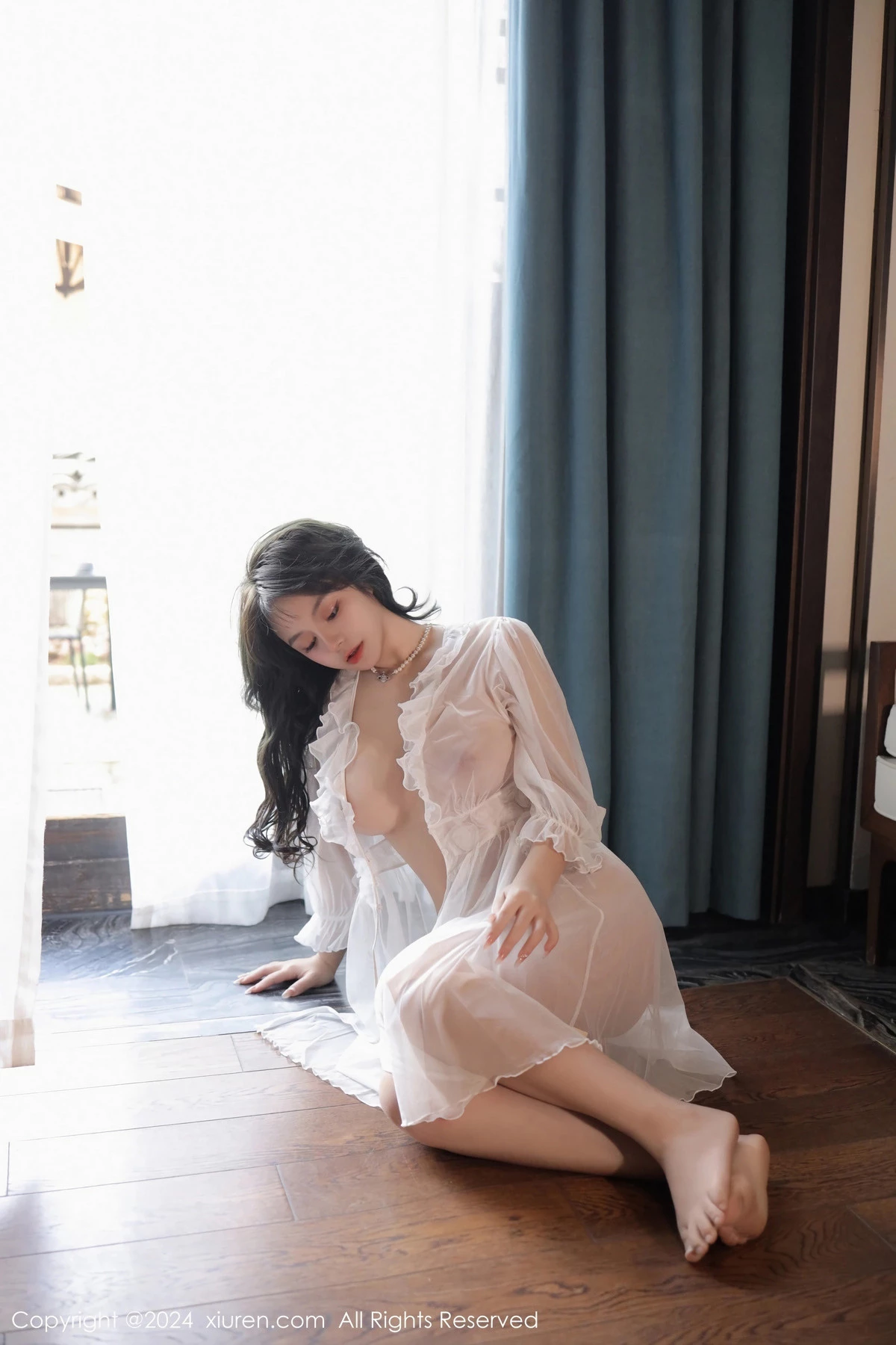 [[XiuRen秀人网]秀人网]No.8106_模特沈思怡私房性感白色轻透情趣睡裙真空秀惹火身材诱惑写真69P