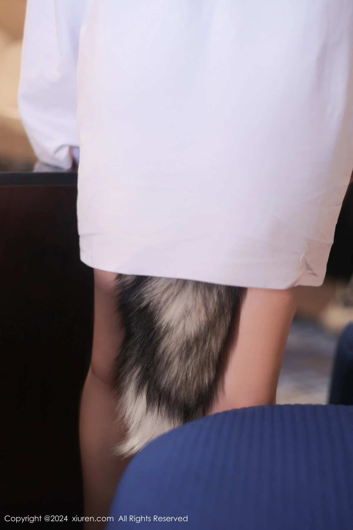 [[XiuRen秀人网]秀人网]No.8245_新人模特媃柔性感狐狸装扮白色上衣半脱秀惹火身材撩人诱惑写真87P