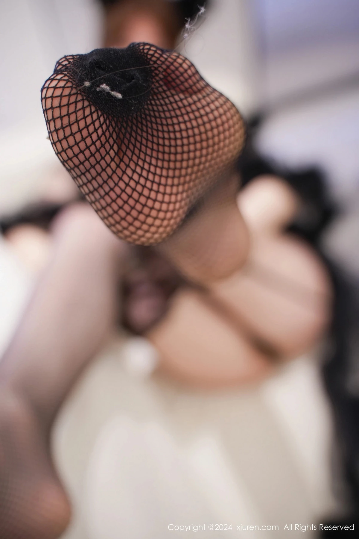 [[XiuRen秀人网]秀人网]No.8297_模特梦灵儿Mini性感黑色轻透薄纱蕾丝内衣配黑丝吊袜极致魅惑写真69P