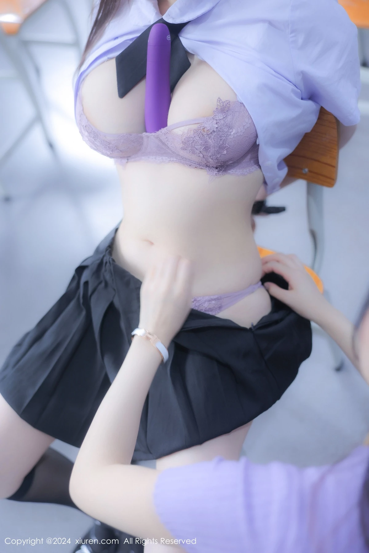 [[XiuRen秀人网]秀人网]No.8319_模特合集女神豆瓣酱私房性感姐妹花灰色蕾丝内衣完美诱惑写真81P