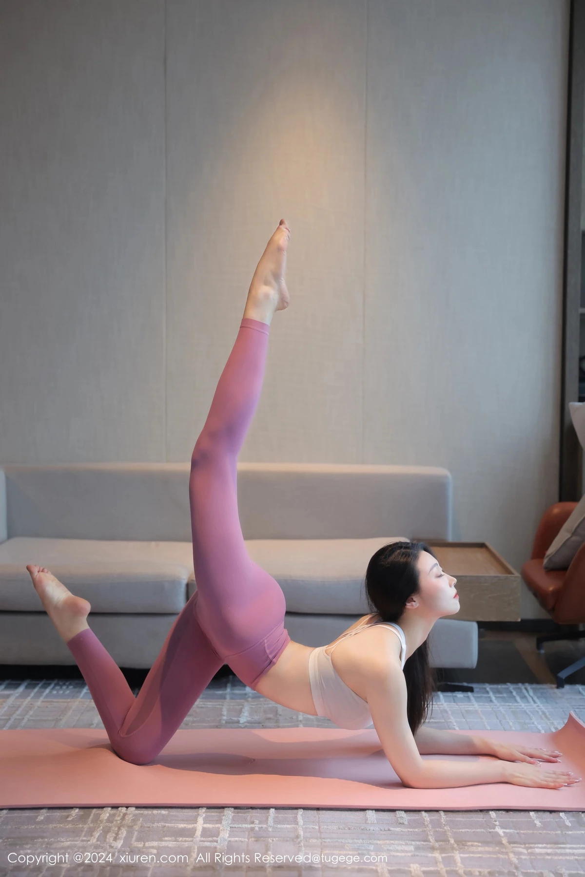 [[XiuRen秀人网]秀人网]No.8336_新人模特清妙性感运动内衣配粉色瑜伽服紧身秀完美身材诱惑写真92P