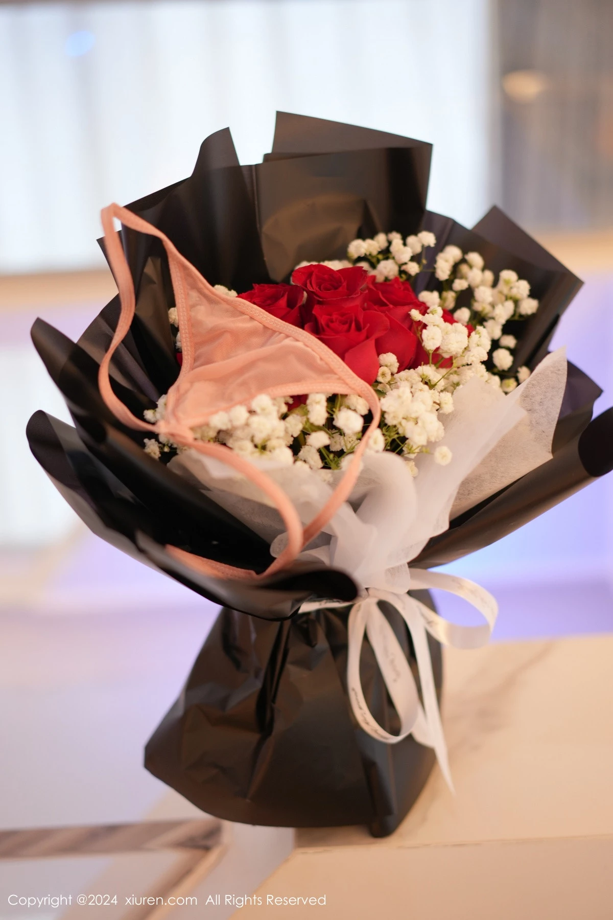 [[XiuRen秀人网]秀人网]No.8395_模特林幼一性感粉色连衣短裙露丁字裤秀翘臀美腿惹火诱惑写真120P