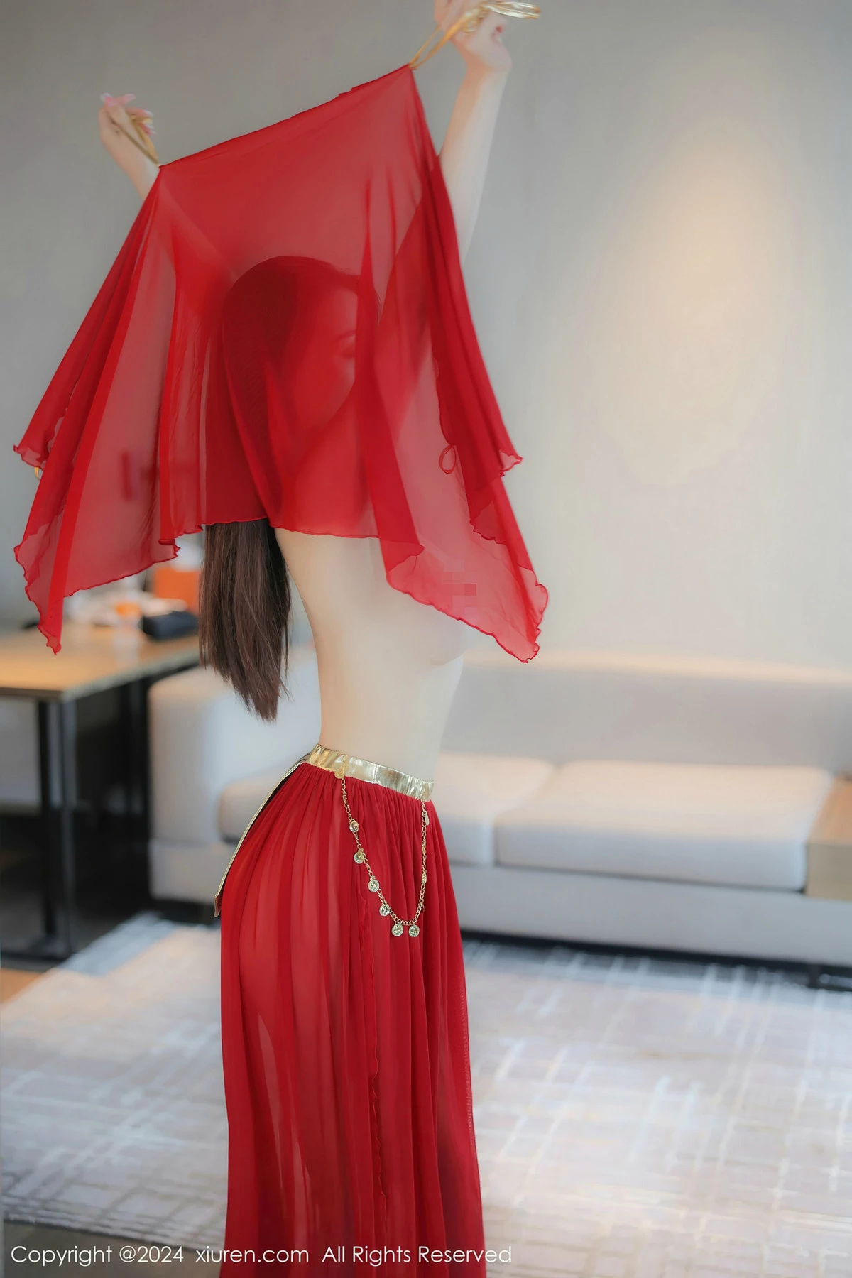 [[XiuRen秀人网]秀人网]No.8420_模特清妙异域舞娘装扮性感红色舞裙秀曼妙身姿修长美腿迷人写真93P