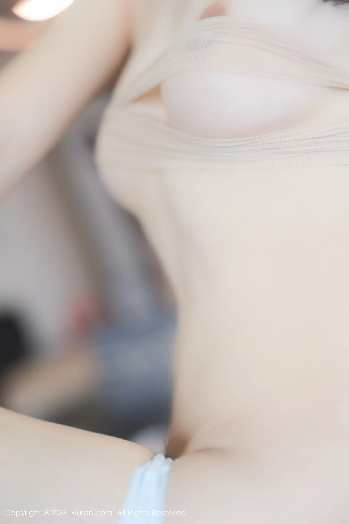 [[XiuRen秀人网]秀人网]No.8427_模特桃妖夭性感蓝色内衣配牛仔裤露超薄肉丝秀曼妙身姿诱惑写真96P