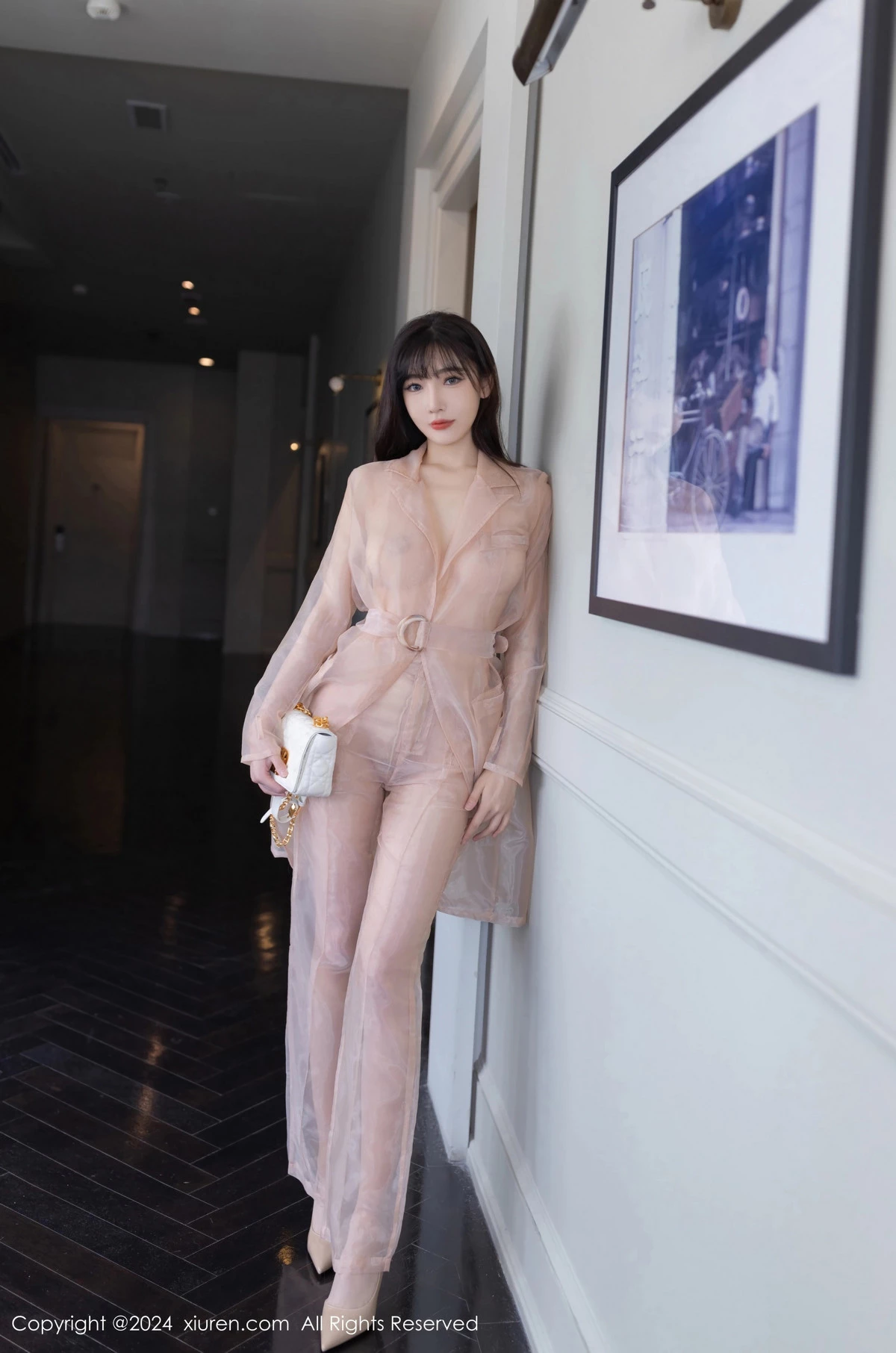 [[XiuRen秀人网]秀人网]No.8509_模特陆萱萱私房性感浅粉色透视西装半脱秀曼妙身材迷人诱惑写真80P