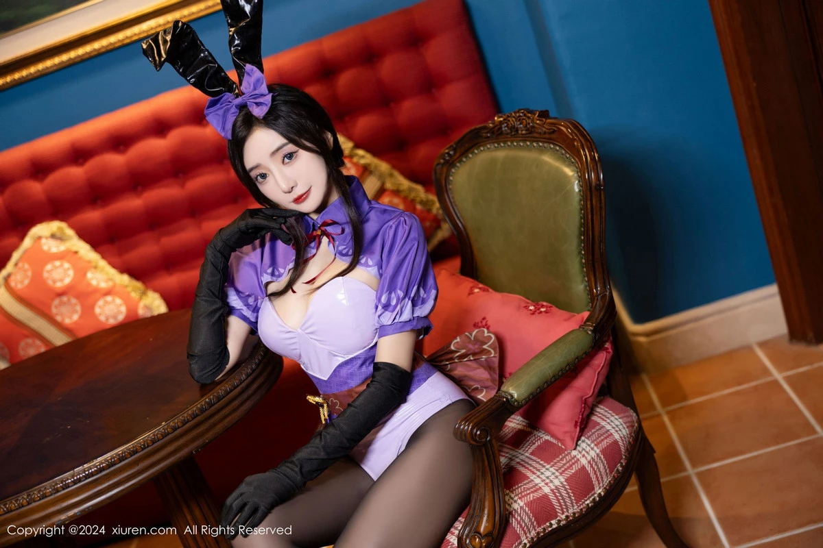 [[XiuRen秀人网]秀人网]No.8562_女神王馨瑶yanni性感紫色内衣配超薄黑丝秀完美身材迷人诱惑写真81P