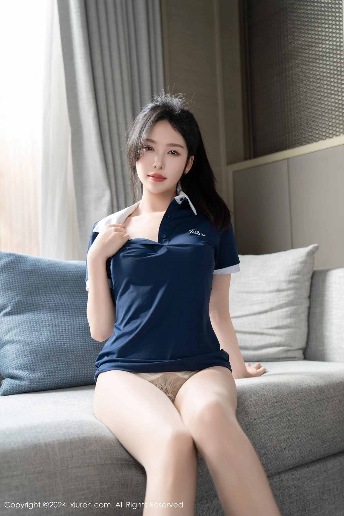 [[XiuRen秀人网]秀人网]No.8625_模特利世高尔夫场景性感白色内衣配超薄肉丝秀曼妙身姿诱惑写真88P