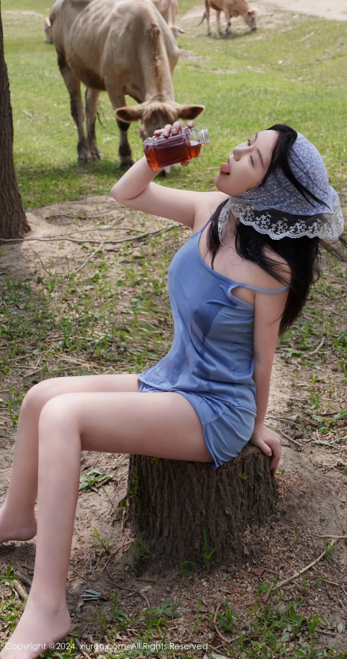 [[XiuRen秀人网]秀人网]No.8777_模特小薯条nienie性感浅红色泳装+浅蓝色吊带秀曼妙身姿诱惑写真73P