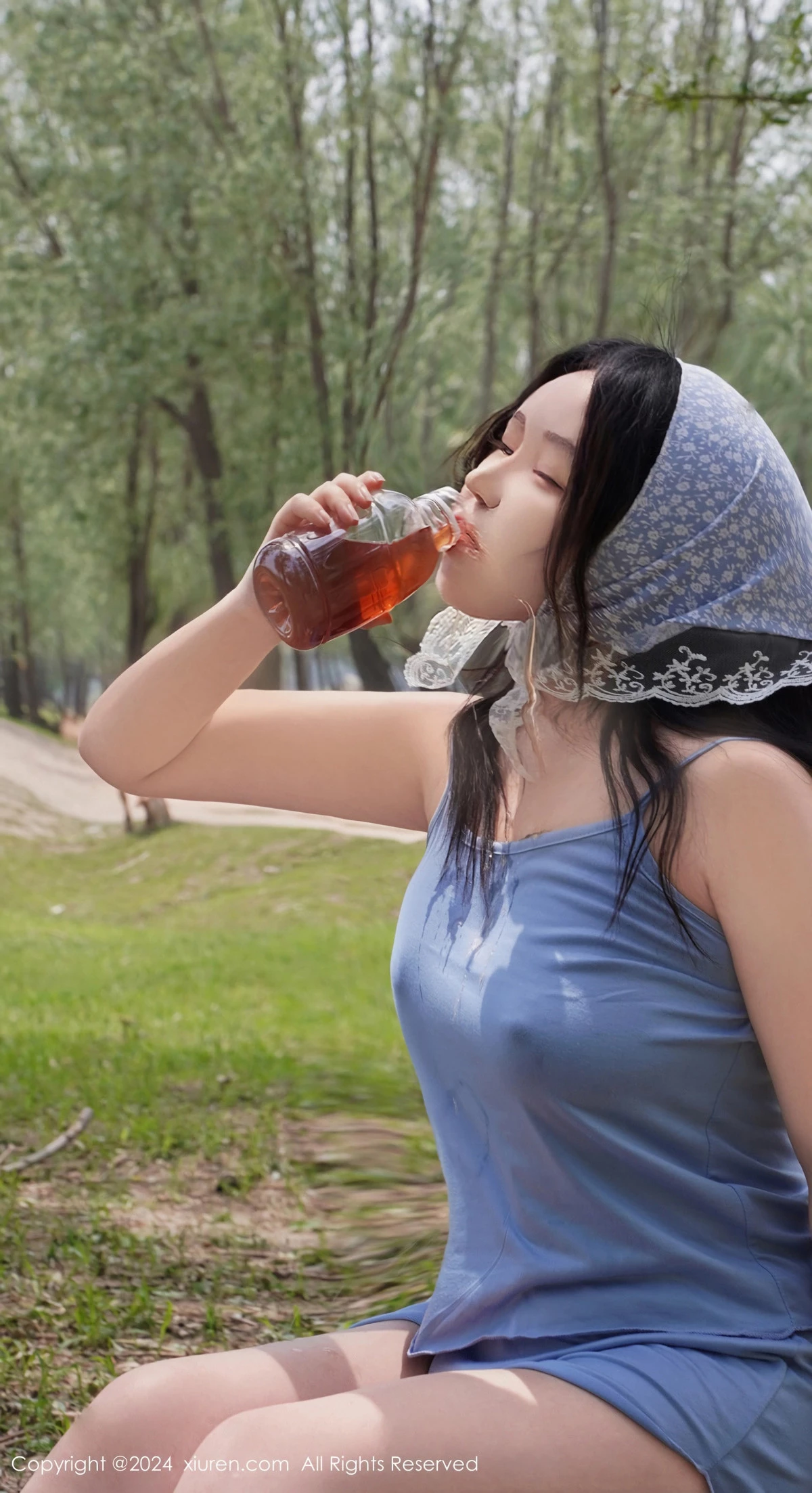 [[XiuRen秀人网]秀人网]No.8777_模特小薯条nienie性感浅红色泳装+浅蓝色吊带秀曼妙身姿诱惑写真73P