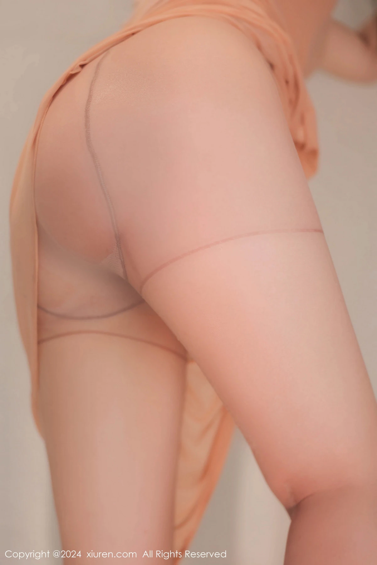 [[XiuRen秀人网]秀人网]No.8770_模特白乐乐浴室场景性感橙色服饰配超薄肉丝秀完美身材诱惑写真89P